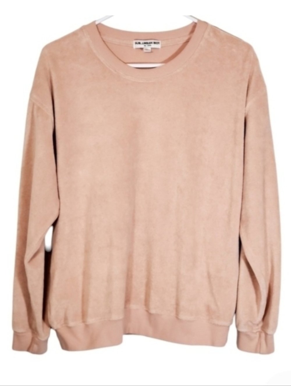 7502 * Sub_Urban Riot Terry Sweatshirt Pink Size M